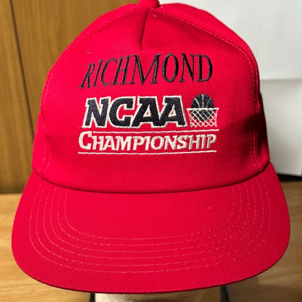 Vintage Richmond NCAA Championship Basketball Snapback Hat K-Products USA